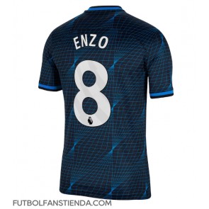 Chelsea Enzo Fernandez #8 Segunda Equipación 2023-24 Manga Corta